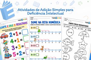 Atividades de Adição Simples para Deficiência Intelectual