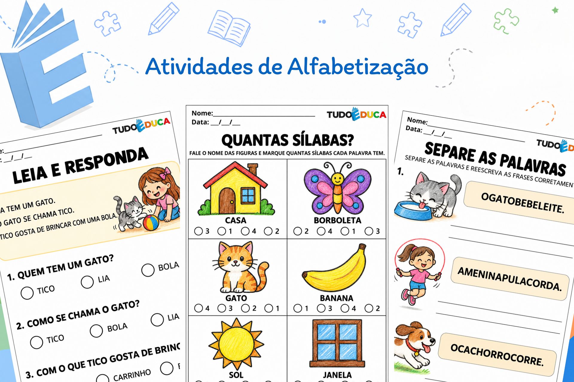 Atividades de Alfabetização