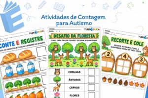 Atividades de Contagem para Autismo