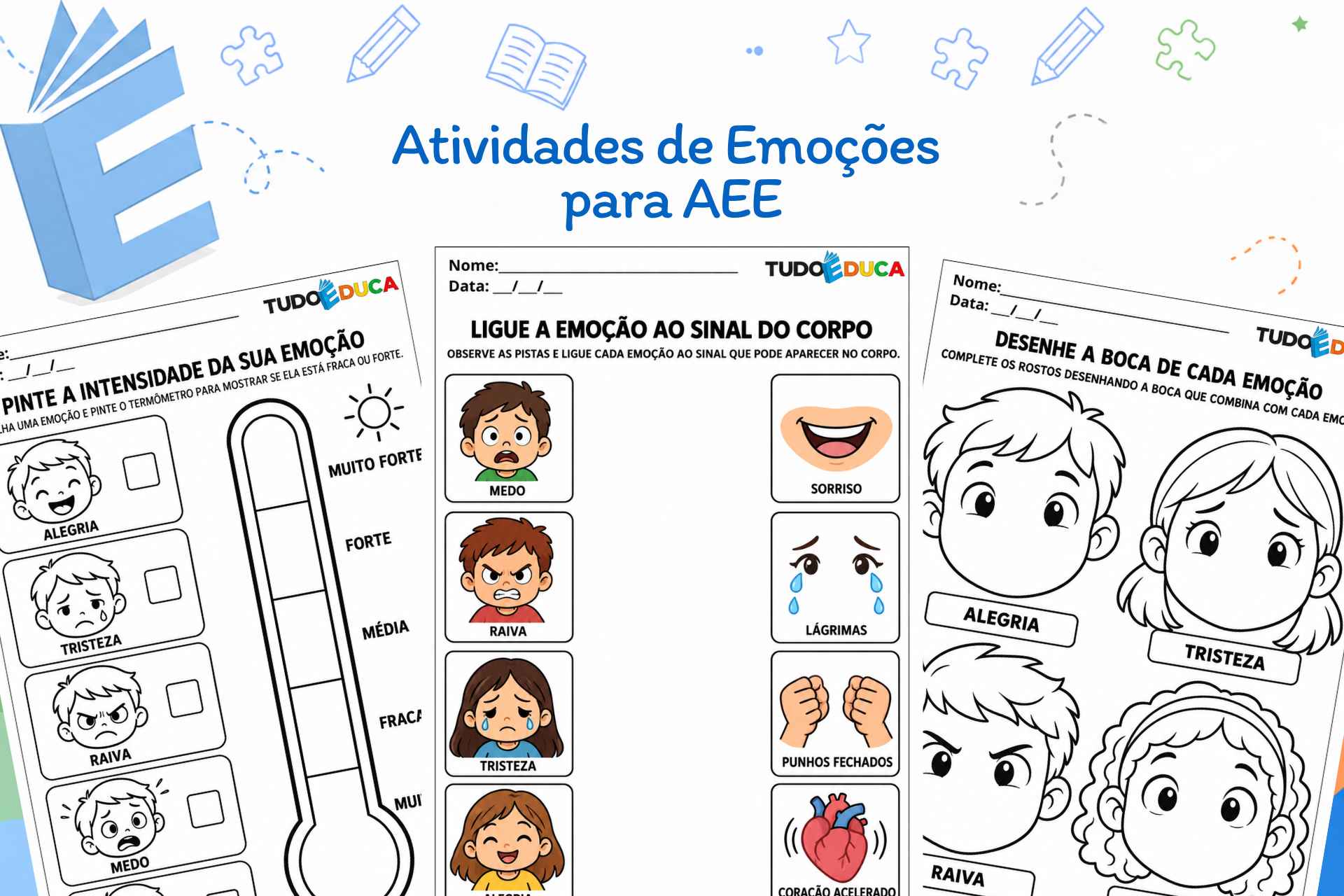 Atividades de Emoções para AEE