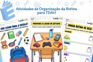 Atividades de Organização da Rotina para TDAH